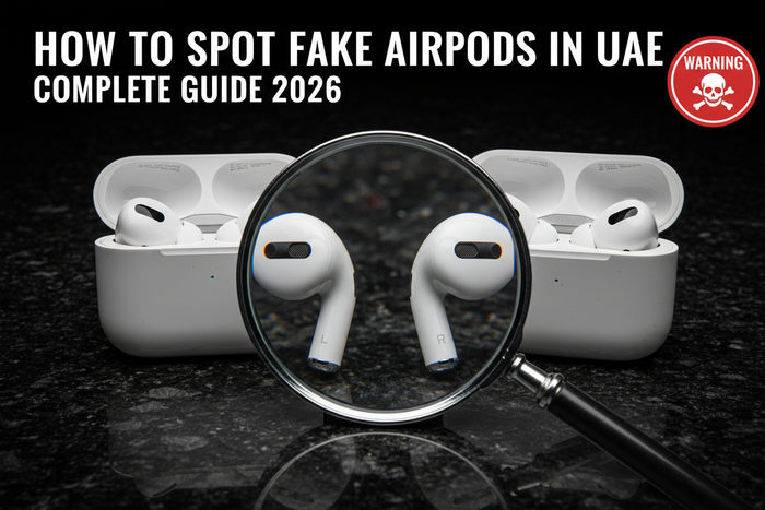 How to Spot Fake AirPods in UAE – Complete Guide 2026