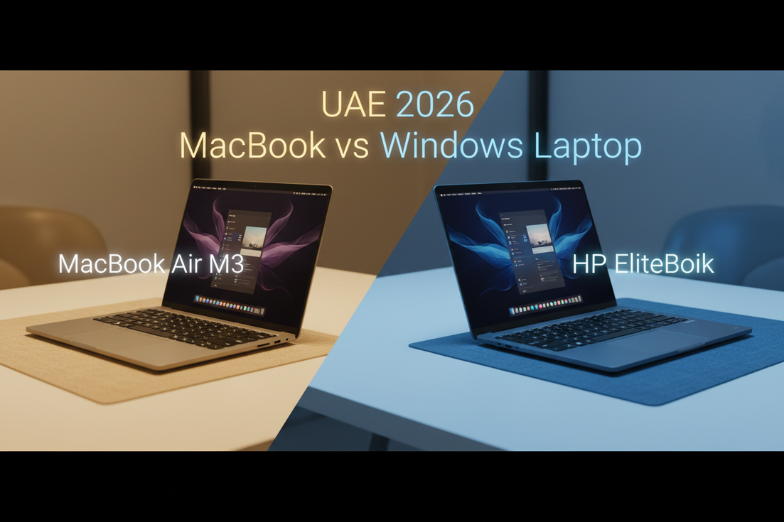 MacBook vs Windows Laptop UAE – Which Should You Buy in 2026?