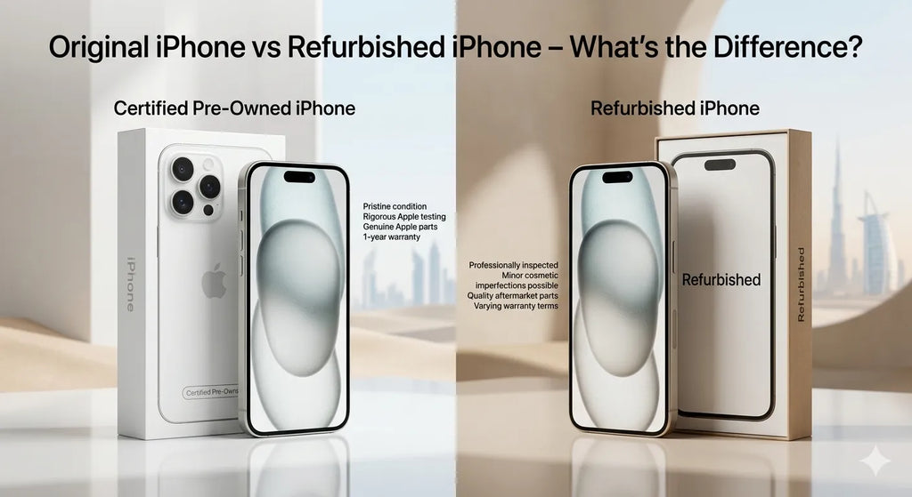 Certified Pre-Owned iPhone vs Refurbished iPhone UAE – What's the ...