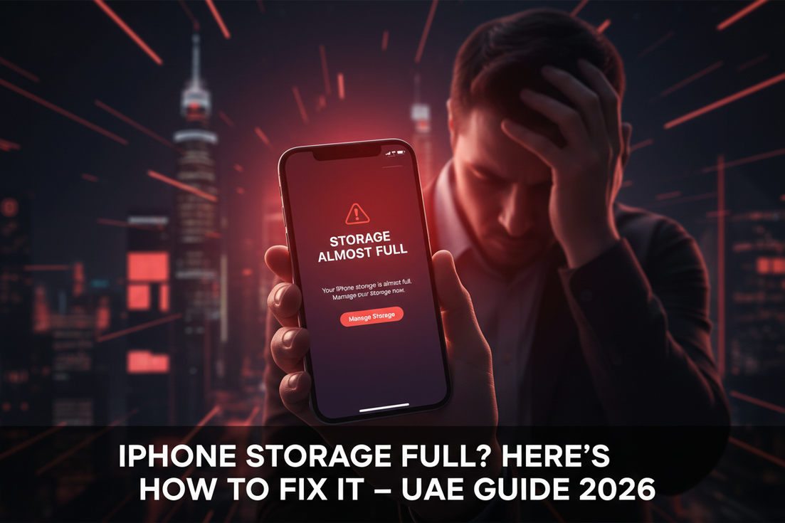 iPhone Storage Full? Here’s How to Fix It – UAE Guide 2026