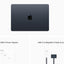 Apple 2022 MacBook Air laptop with M2 chip: 13.6-inch Liquid Retina display, 8GB RAM, 256GB SSD storage