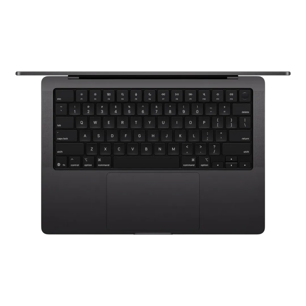 macBook pro m5 up side view 