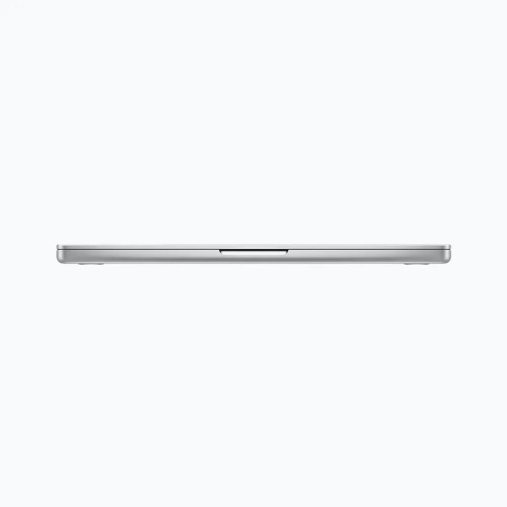 apple macBook on white background