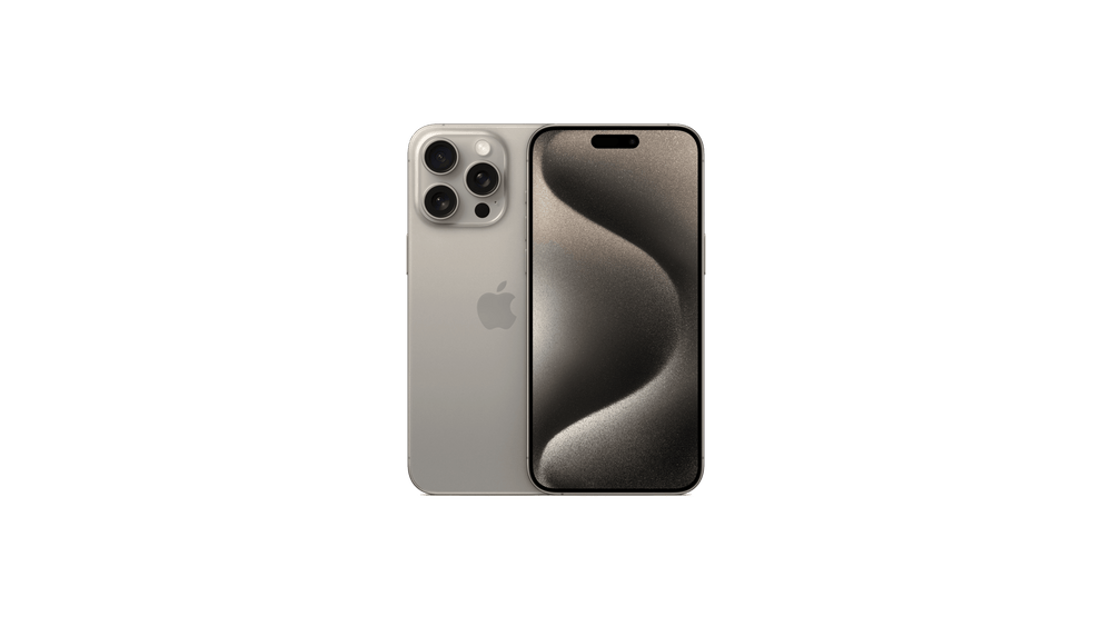 Smartphone with Apple logo on a green background