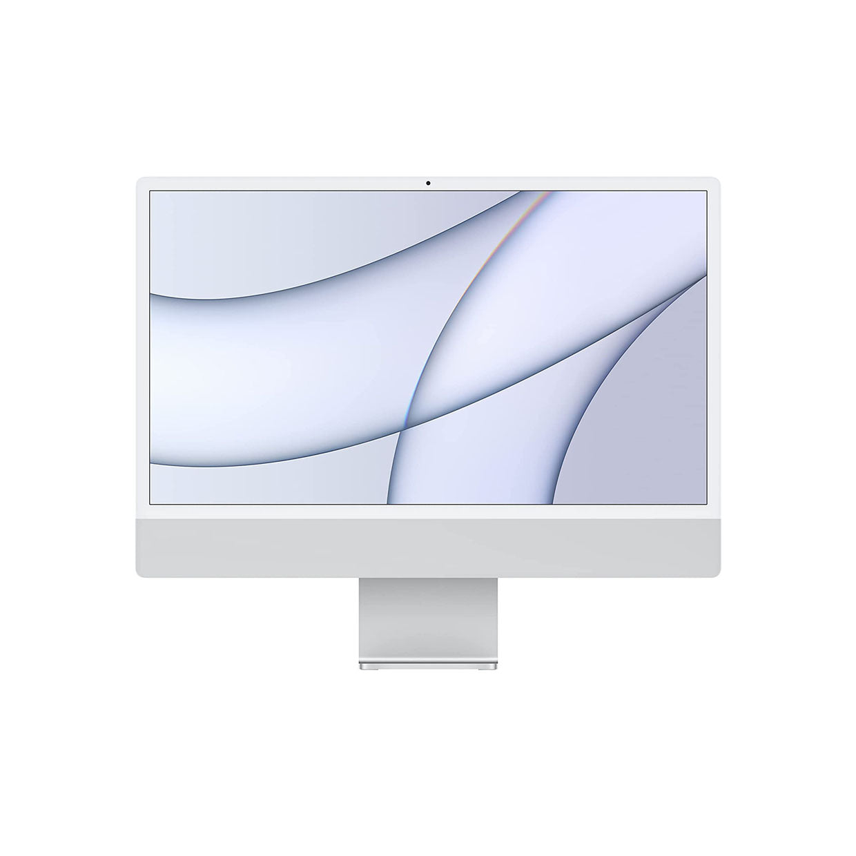 2021 Apple iMac (24-inch, Apple M1 chip with 8‑core CPU and 8‑core GPU, 8GB RAM, 512GB) - Silver