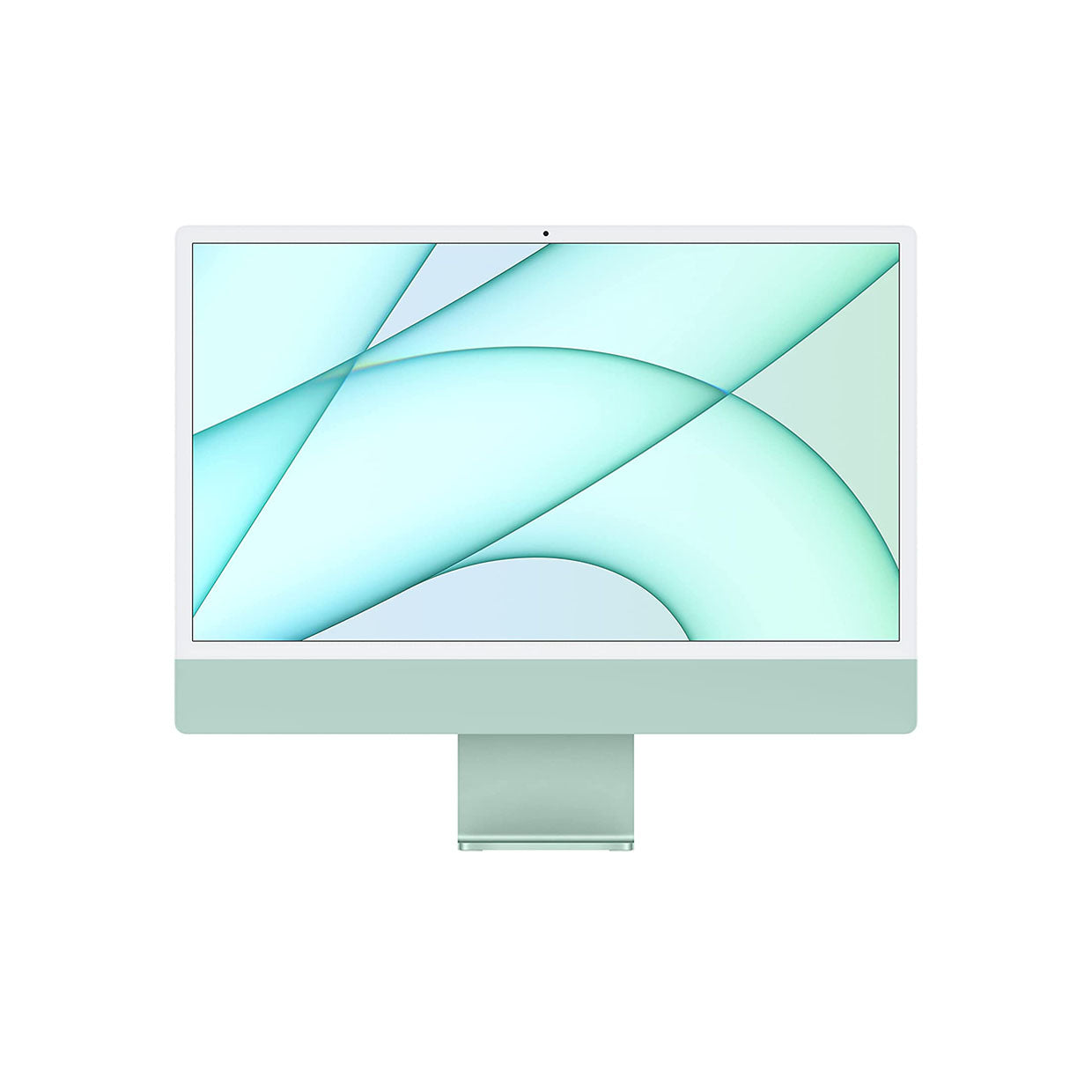 2021 Apple iMac (24-inch, M1 chip with 8‑Core CPU and 8‑Core GPU, 8GB RAM, 256GB) - Green