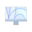2021 Apple iMac (24-inch, M1 chip with 8‑Core CPU and 8‑Core GPU, 512GB) - Blue